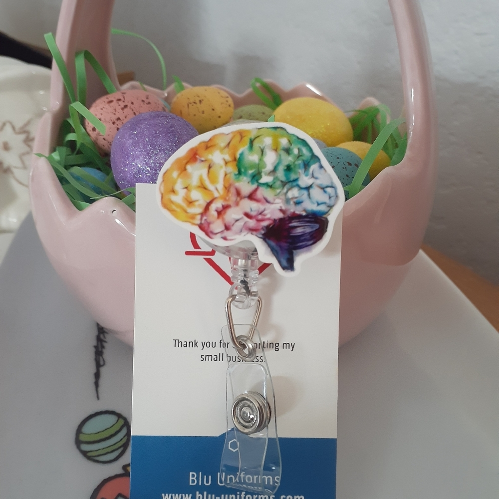 Cerebral Badge Reel Holder